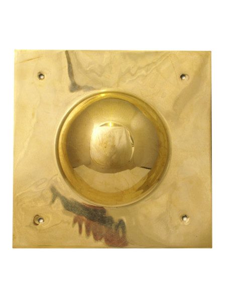 Umbo quadrado em latão