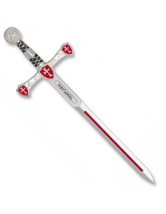 Miniespada Templária de Zinco