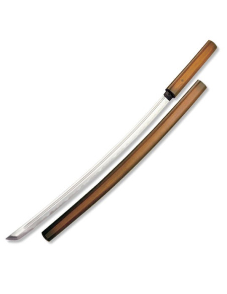 Shirasaya Katana madeira escura