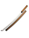 Shirasaya Katana madeira escura