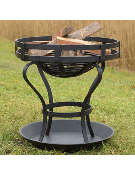 cesto para fazer fogo