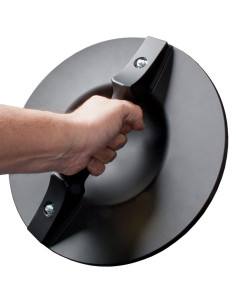 Escudo de mão redondo para prática 2