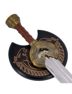 Espada Fantástica com suporte de parede 2