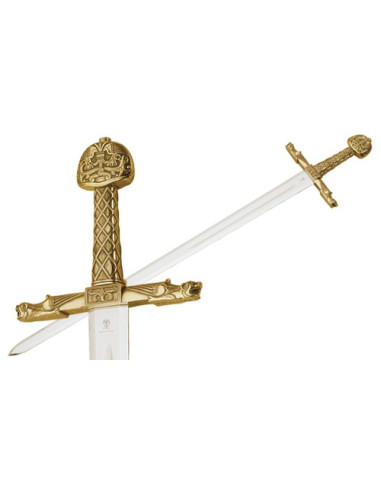 Espada de Carlos Magno em Bronze