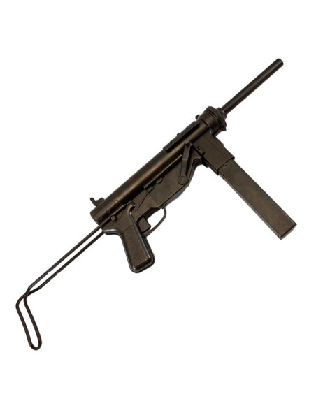 M3 Grease Gun EUA Metralhadora Segunda Guerra Mundial