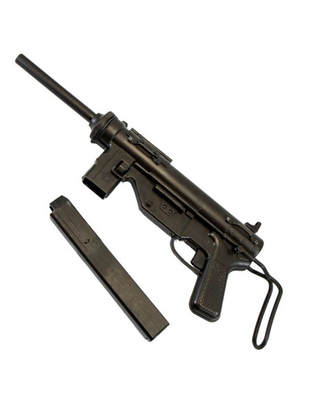 M3 Grease Gun EUA Metralhadora Segunda Guerra Mundial
