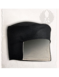 chapéu medieval boné preto