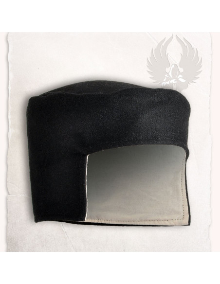 chapéu medieval boné preto