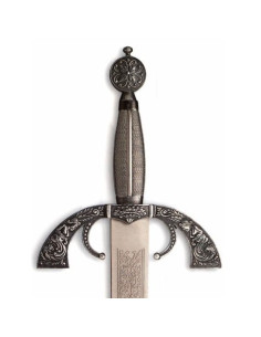 Rústica Grande Espada do Capitão, Punho de Costela