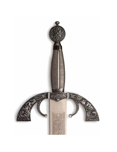 Rústica Grande Espada do Capitão, Punho de Costela