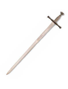 Espada rústica de Carlos V, costelas de punho