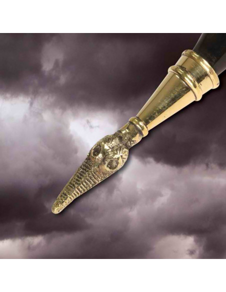 Chifre viking sem furo, 36 cms.