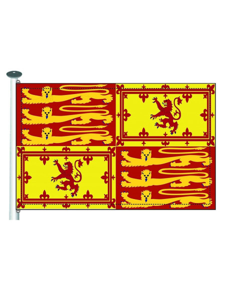 Bandeira medieval Ricardo Coração de Leão