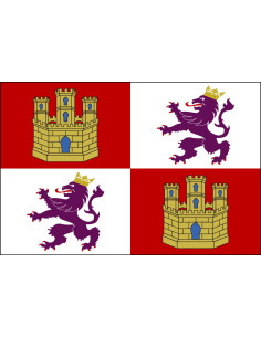 Bandeira de Castela e Leão (para uso ao ar livre)