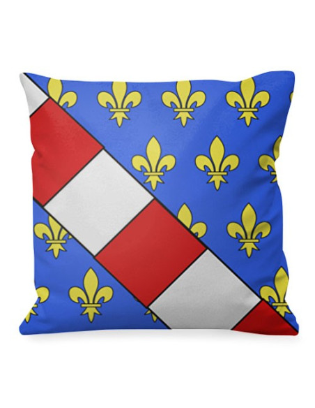 Almofada medieval Louis of France Shield