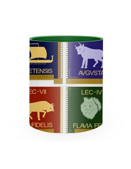 Caneca de Cerâmica Legiões Romanas