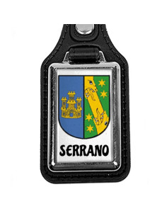 Chaveiro metalizado personalizado com 1 Sobrenome