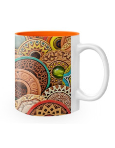 Caneca Runas e Símbolos Celtas