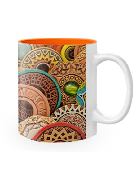 Caneca Runas e Símbolos Celtas