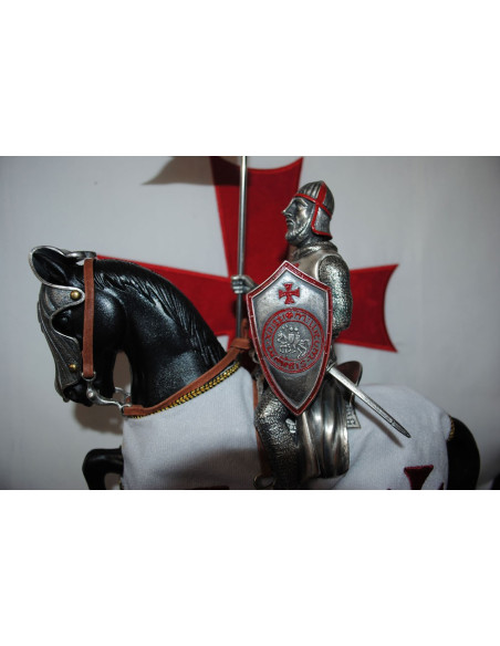 Cavaleiro Templário a Cavalo (33 cms.)