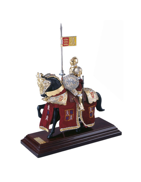 Knight Armor Capacete espanhol a cavalo (33 cms.)