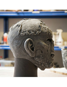 Máscara de Cabeça Humana Mutante (59-61 cms.)