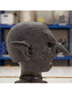 Máscara de goblin malicioso sem pintura (57-59 cms.) 2