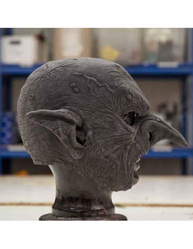 Máscara de goblin malicioso sem pintura (57-59 cms.)