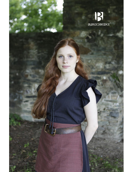 Vestido Medieval Mulher Agga Preto