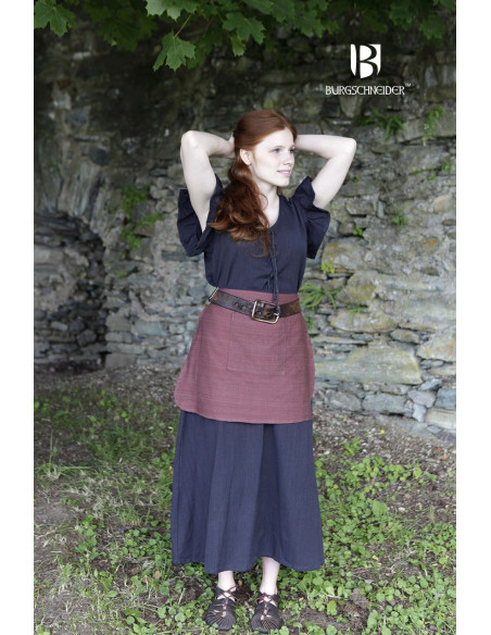 Vestido Medieval Mulher Agga Preto