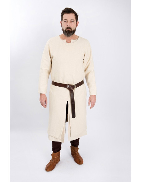 Túnica Medieval Arnaud, Creme