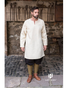 Túnica Medieval Leif, cru