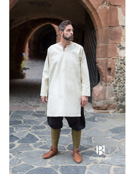 Túnica Medieval Leif, cru