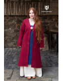 Brial Medieval Aslaug Vermelho em Lã