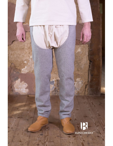 Pernas de lã Bernulf, cinza