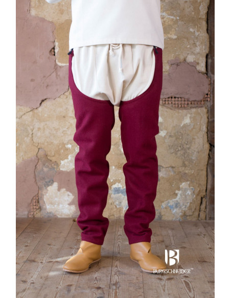 Pernas de lã Bernulf, bordô