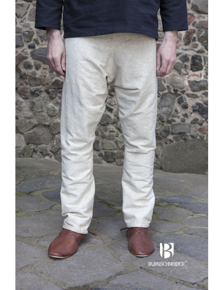 Calça medieval Ragnar, creme