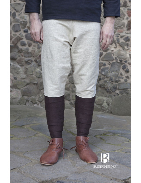 Calça medieval Ragnar, creme