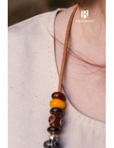 Freya túnica medieval, creme 2