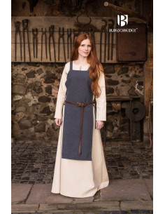 Sobretudo de algodão cinza Gyda