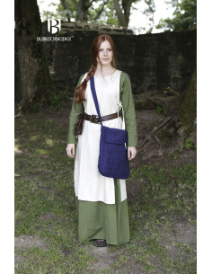 Bolsa medieval Ehwaz, fecho de chifre 2