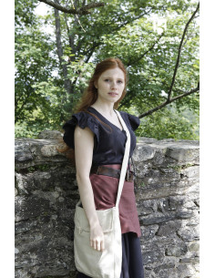 Bolsa medieval Ehwaz, fecho de chifre 2