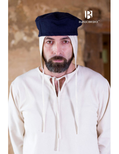 Chapéu medieval Hugo, azul