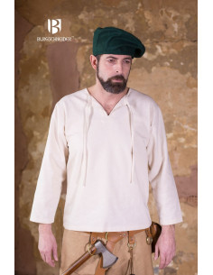 Boné renascentista Harald, verde 2