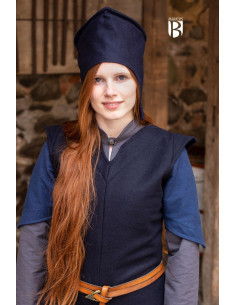 Adeus chapéu de mago, lã azul 2