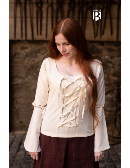 blusa medieval Ely