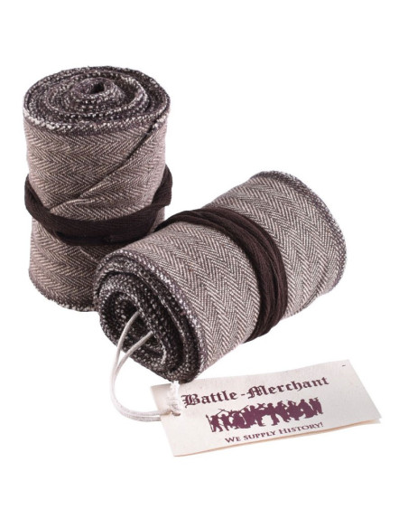 Meias Riscadas Medievais com Design de Espiga