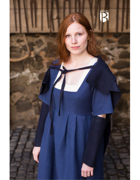 Lenço-avental medieval Bertrude