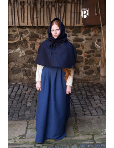 Gugel Curt feito de lã