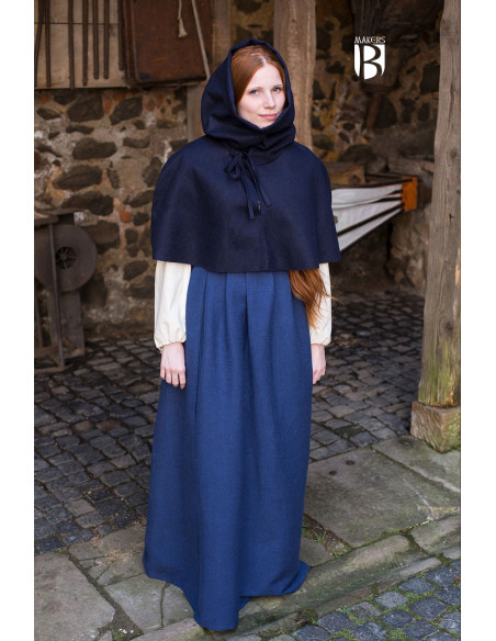 Gugel Curt feito de lã